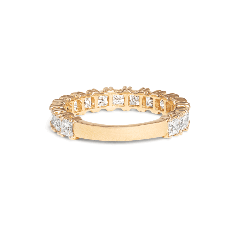 THE KATE DIAMOND ETERNITY BAND REAR