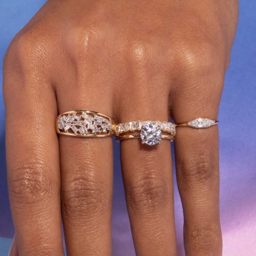 THE KATE DIAMOND ETERNITY BAND WEAR IT WITH