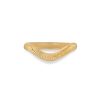 Stone and Strand 14K Yellow Gold The Tina Ring Front Image