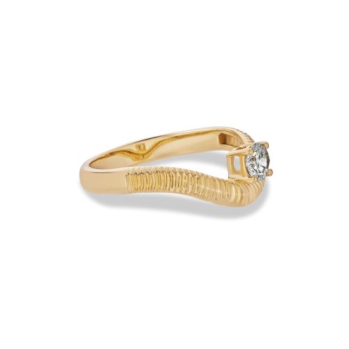 TINA SOLITAIRE RING SIDE