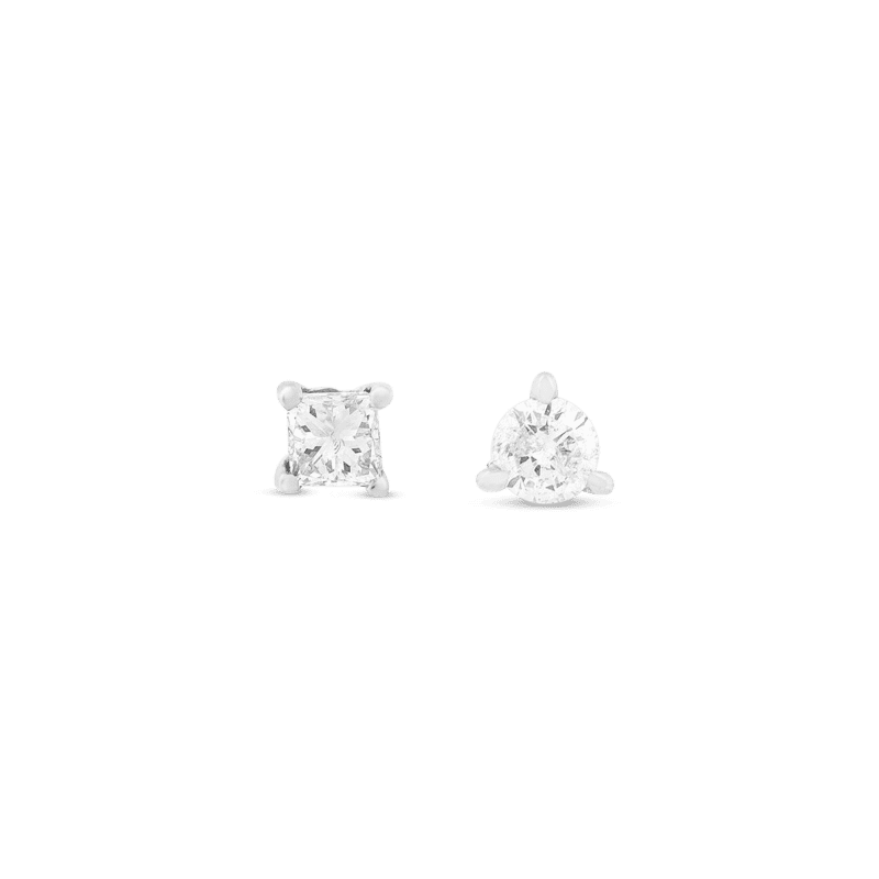 TINY DIAMOND MISMATCH STUDS GIFT SET FRONT 2