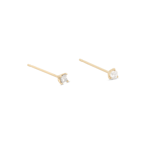 TINY DIAMOND MISMATCH STUDS GIFT SET SIDE