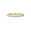 Stone and Strand 14K Yellow Gold Tiny Diamond Ring Front Image