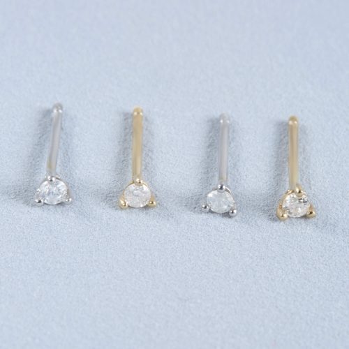 TINY DIAMOND STUDS EDITORIAL 2