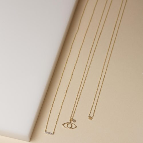 TINY DOT NECKLACE EDITORIAL COLLECTION