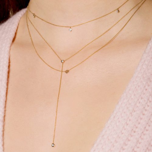 TINY DOT NECKLACE WEAR IT WITH