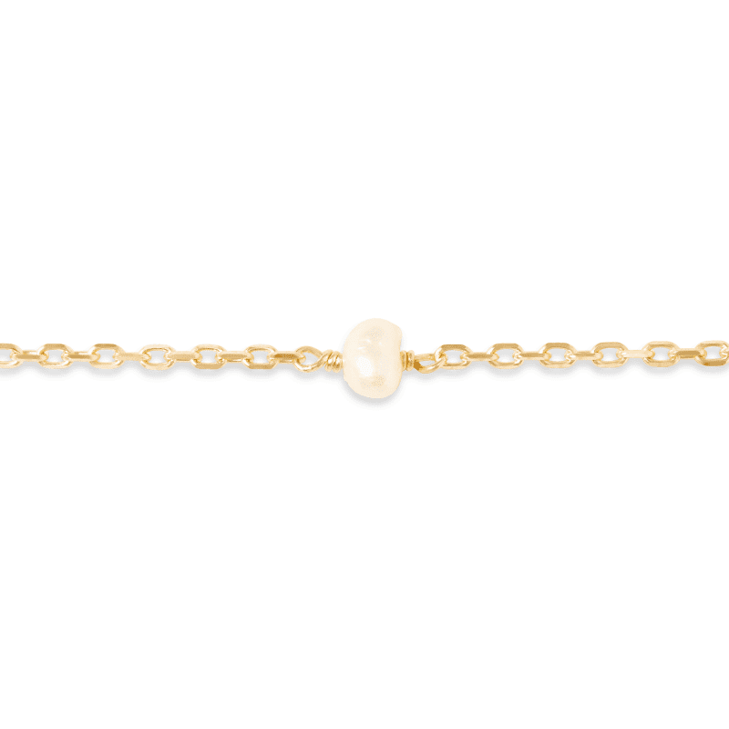 TINY SOLITAIRE PEARL BRACELET FRONT 2