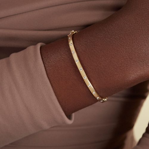 TOGETHER FOREVER BANGLE ON BODY