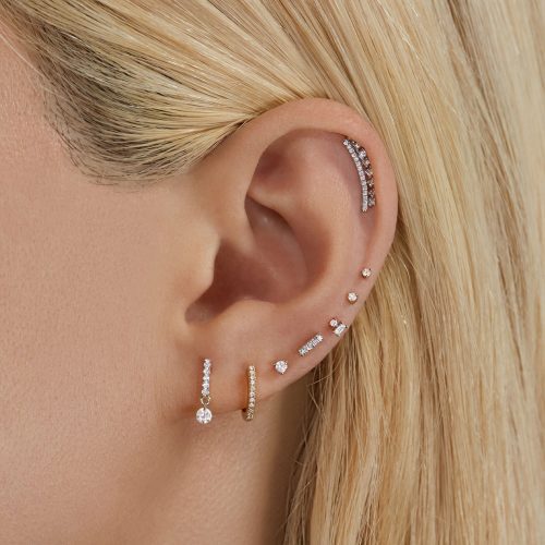 TWINKLE DIAMOND DROP STUDS WEAR IT WITH