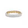 Ultra Bold Micro Diamond For Eternity Band