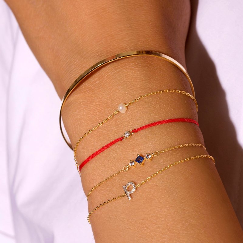 le bleu slider bracelet