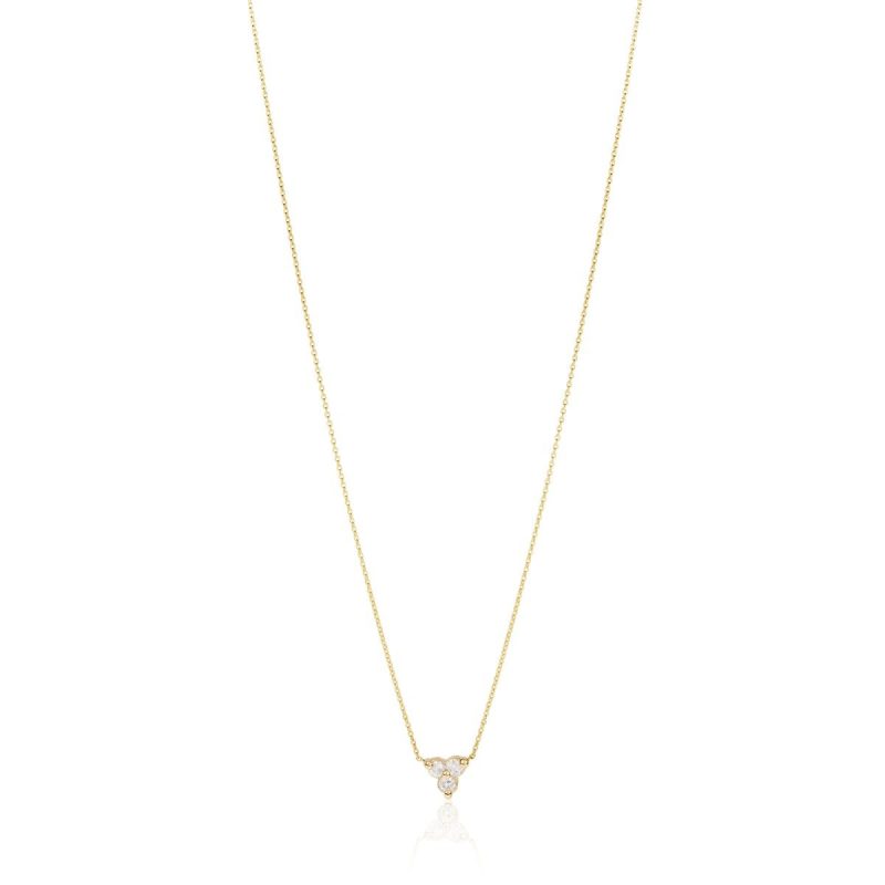 s s diamonds diamond triad necklace