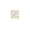 Stone and Strand 14K Yellow Gold Rosecut Diamond Stud Front Image