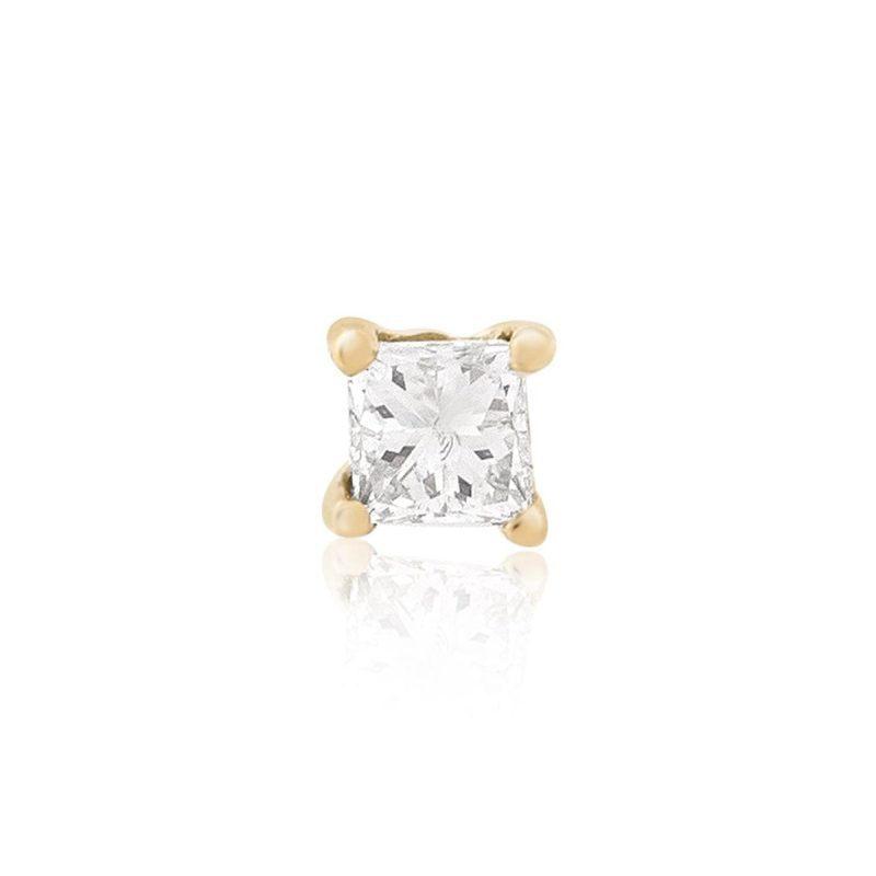 s s diamonds tiny princess diamond prong stud updated