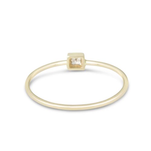 s s yellowgold princess ring small back 1